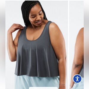 Fabletics Charcoal Tank Top